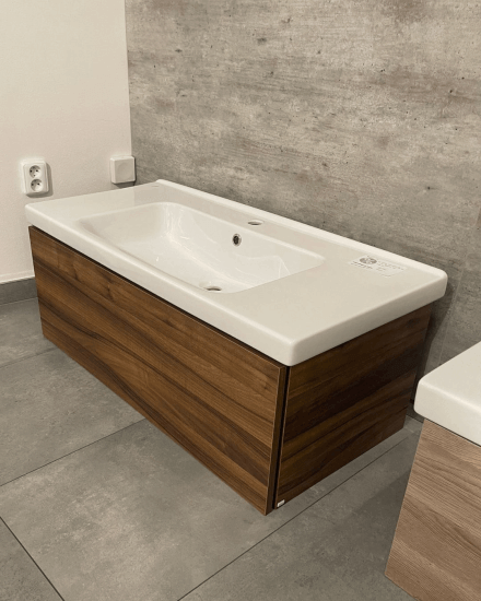 Výprodej 515 - Umyvadlová skříňka VARIANTE SZZ 100 (D06/D06) + Euphoria 100  - 