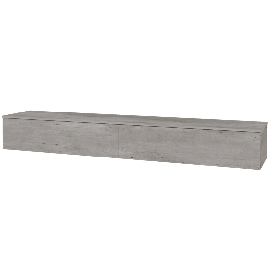 Skříňka pod umyvadlo MODULE SZZ12 240 (bez umyvadel)  - D01 Beton - D01 Beton - Ne