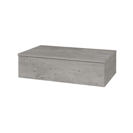 Skříňka pod umyvadlo MODULE SZZ 80 (bez umyvadla)  - D01 Beton - D01 Beton - Ne