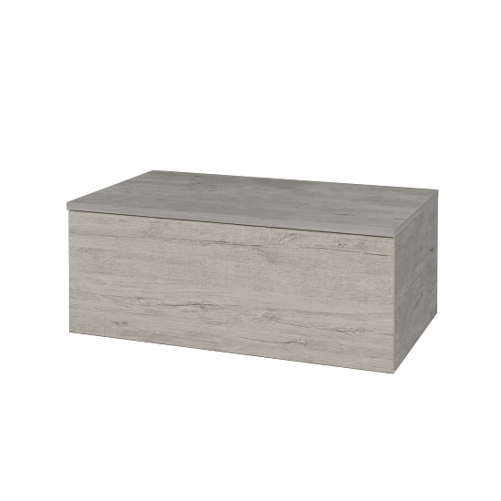 Skříňka pod umyvadlo MODULE SZZ1 80 (bez umyvadla)  - D01 Beton - D05 Oregon - Ne