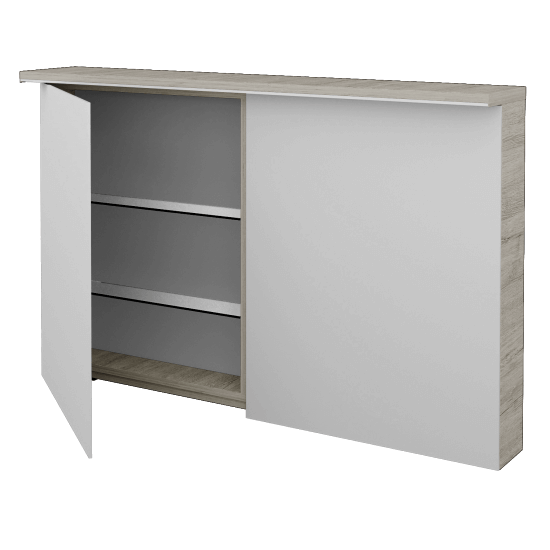 Badezimmer Spiegelschrank LINEA GA2OE 120  - D05 Oregon