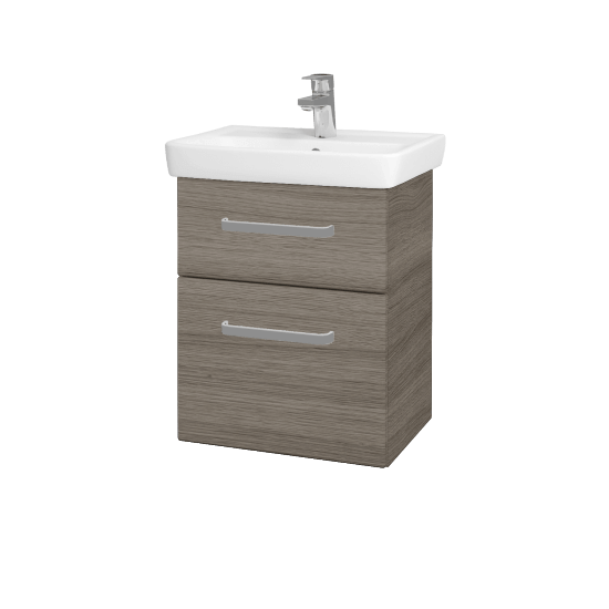 Umyvadlová skříňka GO SZZ2 50  - D03 Cafe - Úchytka T01 - D03 Cafe