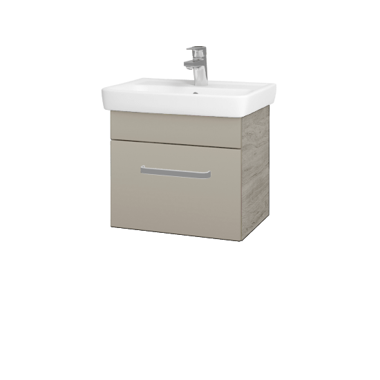Umyvadlová skříňka SOLO SZZ 50  - D05 Oregon - Úchytka T01 - M05 Béžová mat
