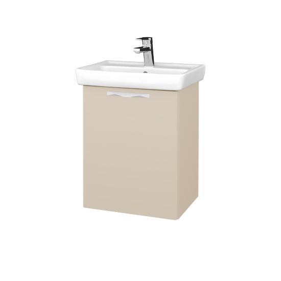 Umyvadlová skříňka DOOR SZD 50  - M19 Cream mat - Úchytka T09 - M19 Cream mat - Levé