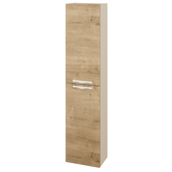 Vysoká skříň DOOR SV1D2 35  - M19 Cream mat - Úchytka T09 - D09 Arlington - Levé