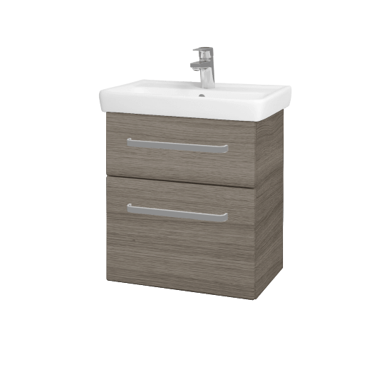 Umyvadlová skříňka GO SZZ2 55  - D03 Cafe - Úchytka T01 - D03 Cafe