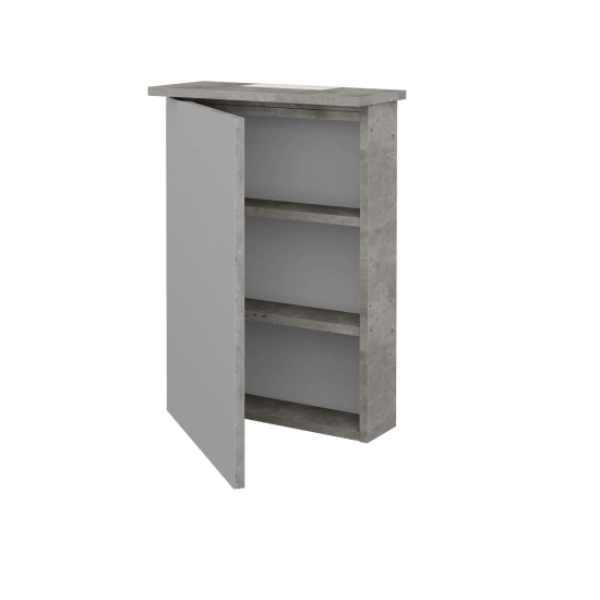 Jednodveřová galerka SANI GAO 50  - D27 Cognac - Levé