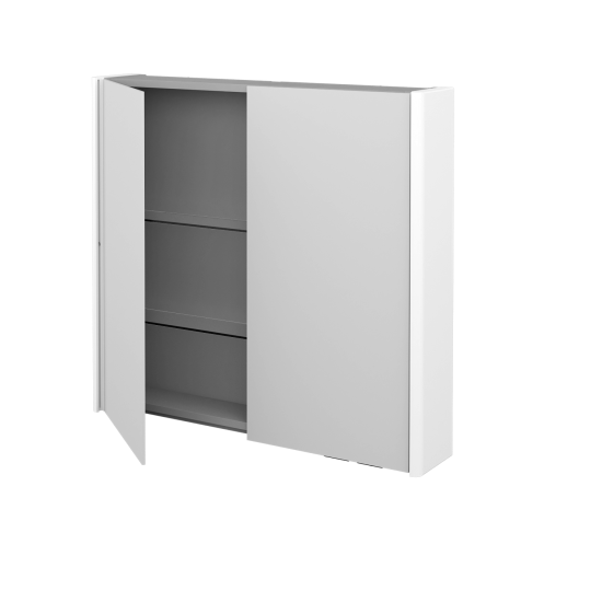 Dvoudvéřová galerka ENZO GA2OE 80  - M19 Cream mat