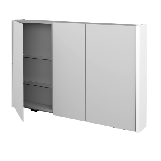 Třídveřová galerka ENZO GA3OE 120  - M20 Mint grey mat