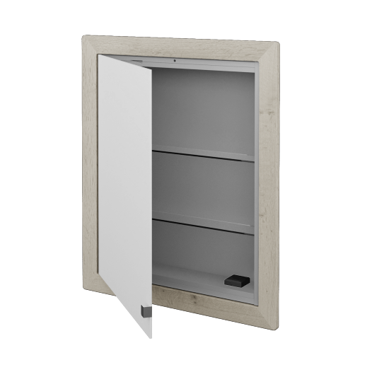 Jednodveřová galerka GRID GAOE 60  - D28 Alberta - Levé