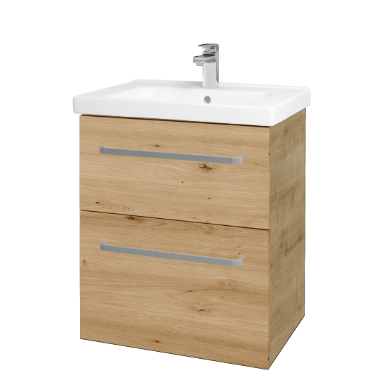 Umyvadlová skříňka BIG INN SZZ2 65  - D09 Arlington - Úchytka T01 - D22 Karamel