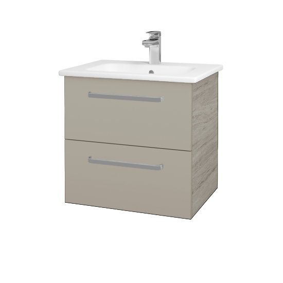 Umyvadlová skříňka GIO SZZ2 60  - D05 Oregon - Úchytka T01 - M05 Béžová mat