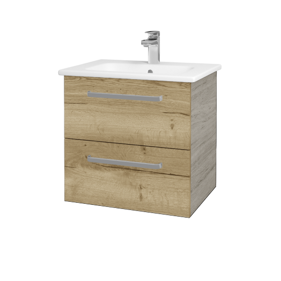 Umyvadlová skříňka GIO SZZ2 60  - D05 Oregon - Úchytka T01 - D26 Ontario