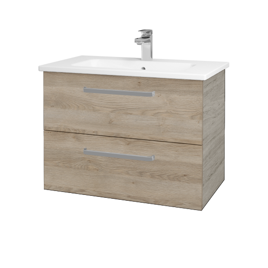 Umyvadlová skříňka GIO SZZ2 80  - D05 Oregon - Úchytka T01 - D17 Colorado