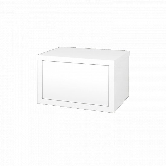 Nízká skříňka STORM SYZ 60  - L01 Bílá vysoký lesk - L01 Bílá vysoký lesk