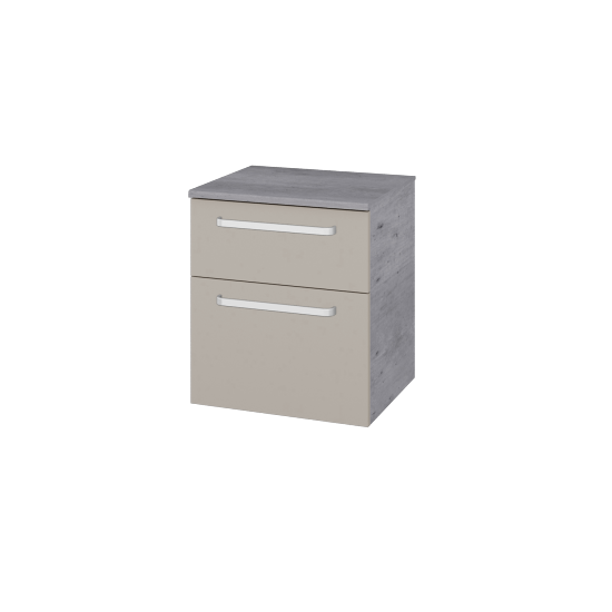 Sideboard UNI SNZ2K  50  - D01 Beton - Griffes T01 - N07 Stone